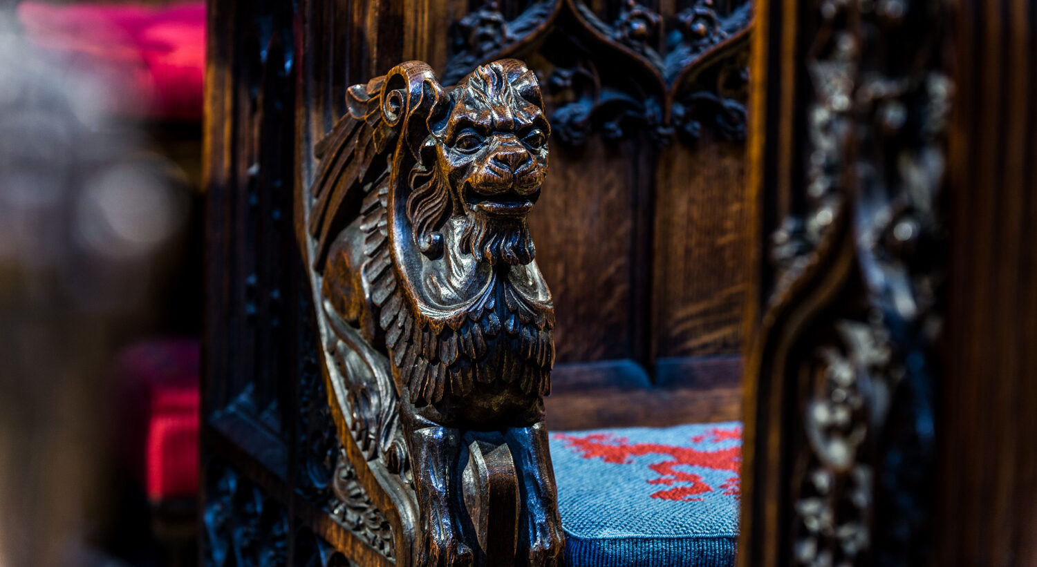 Carved Quire seat